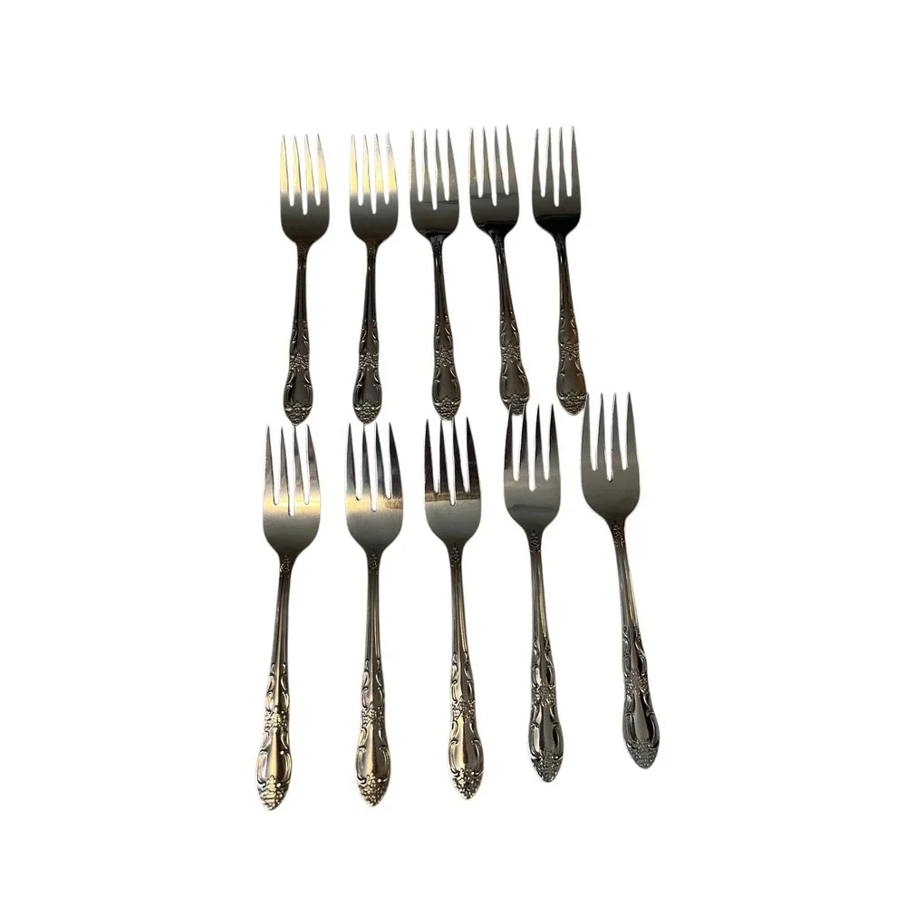 Oneida Craft Stainless Venus Pattern Glossy Lot Of 36 Pcs Replacements‎